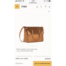 펜디 FENDI 피카부 토트 백