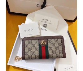 [GUCCI-구찌] 구찌 오피디아 지퍼 달린 장지갑